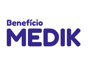Logo Benef¡cio MEDIK colorido